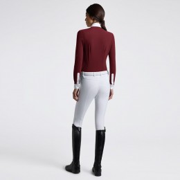 Cavalleria Toscana FW25 CT L/S Pleated Insert женский турнирная рубашка