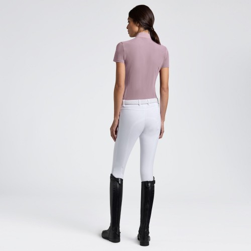 Cavalleria Toscana FW25 CT S/S Perforated Jersey Women’s Shirt