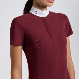 Cavalleria Toscana FW25 CT S/S Perforated джерси женская рубашка