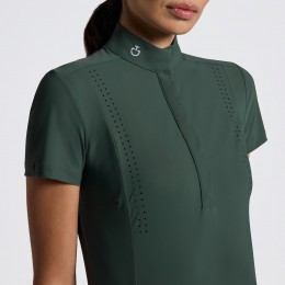 Cavalleria Toscana FW25 CT S/S Perforated джерси женская рубашка