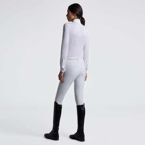 Cavalleria Toscana FW25 CT L/S Perforated w/ Tech Knit Women's Competition Shirt