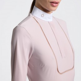 Cavalleria Toscana SS26 CT Embroidery L/S женский турнирная рубашка