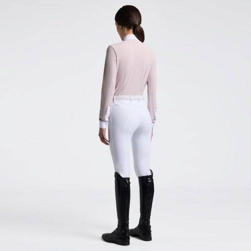 Cavalleria Toscana SS26 CT Embroidery L/S Women's Competition Shirt