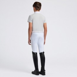 Cavalleria Toscana SS25 CT джерси S/S молнией турнирная рубашка для мальчиков
