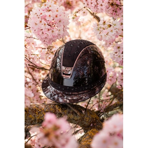 Samshield 2.0 Miss Shield Glossy Zwart Cherry Blossom Chrome Black Trim Blazon + 5 SW
