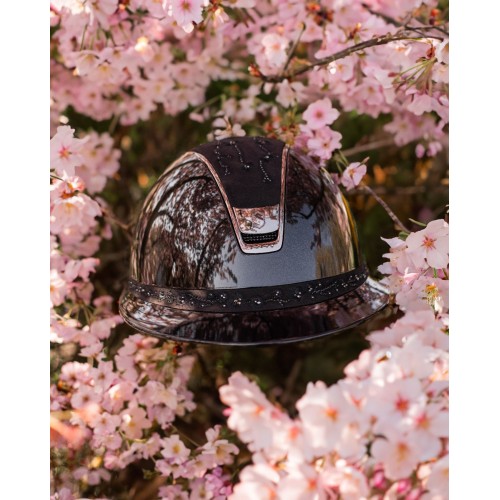 Samshield 2.0 Miss Shield Glossy Zwart Cherry Blossom Chrome Black Trim Blazon + 5 SW