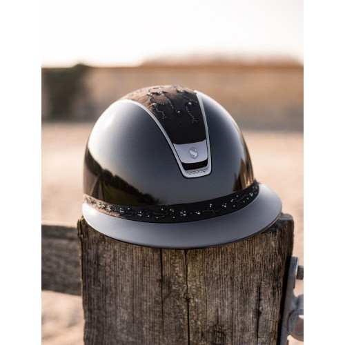 Samshield 2.0 Miss Shield Glossy Zwart Cherry Blossom Chrome Black Trim Blazon + 5 SW