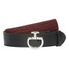 Cavalleria Toscana FW25 Women's Elastic Belt with CT Clasp