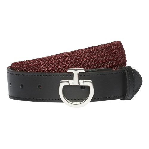 Cavalleria Toscana FW25 Women's Elastic Belt with CT Clasp
