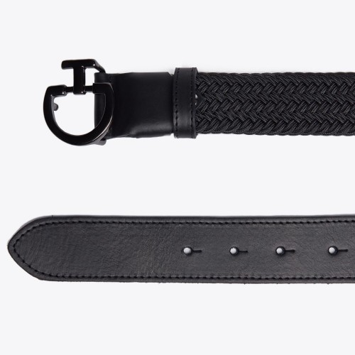 Cavalleria Toscana FW'24 Men's Elastic Belt with CT Clasp