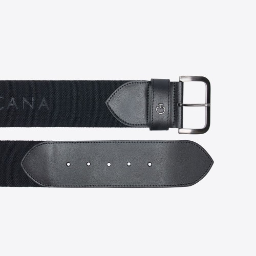 Cavalleria Toscana SS25 Jacquard Elastic Belt CT Clasp Women's Belt