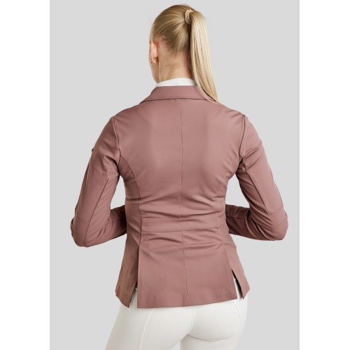 Montar FW25 MOGlenda competition jacket Rosegold caviar tape and crystal