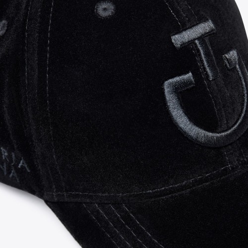 Cavalleria Toscana FW'23 CT Velvet Baseball Cap