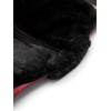 Equestrian Stockholm FW25 Holiday Dressage Saddle Pad Vegan Fur Crystal Bordeaux