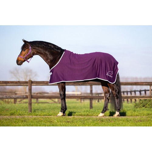 HypoStore Fleece Rug Logo Plum