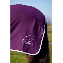 HypoStore флисовая попона логотип Plum