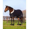 HypoStore Luxury Show Rug Black Rose Crystals