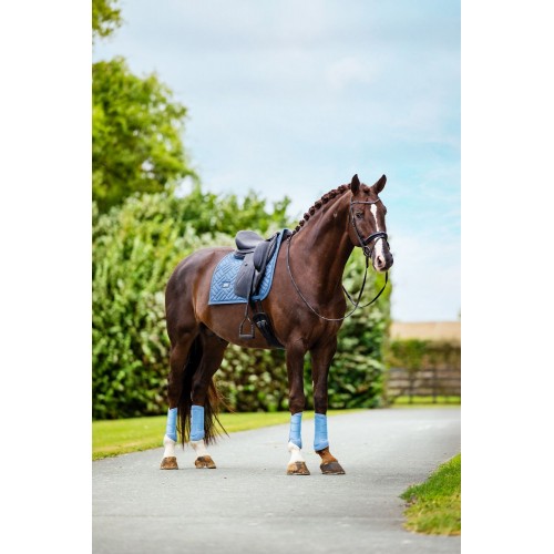 Equestrian Stockholm Midsummer Blue Classic Mesh Brushing Boots