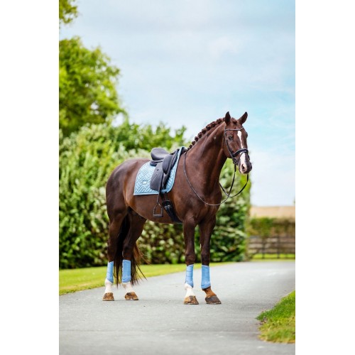 Equestrian Stockholm Midsummer Blue Modern Dressage Pad