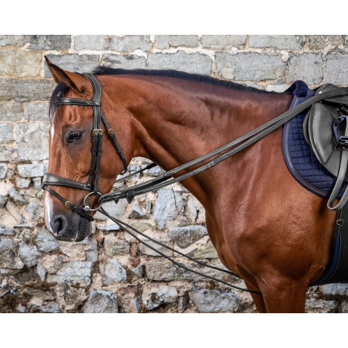 Dyon Slofteugel in leer/nylon 5/8" D Collection