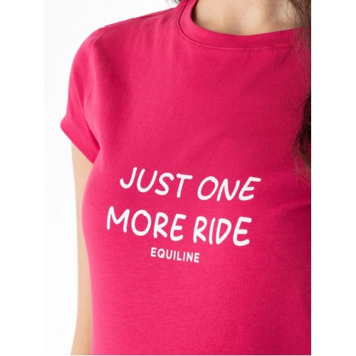 Equiline Dania Lettering T-Shirt