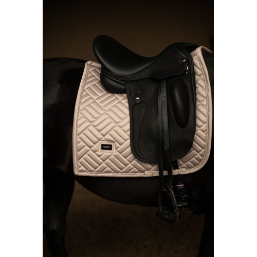 Equestrian Stockholm Dressage Saddle Pad Modern Sand