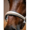 Equestrian Stockholm Glimmer Anatomical Leather Halter Sand