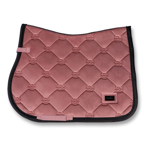 Equestrian Stockholm x HypoStore Velvet Lush Bloom Jumping Saddle Pad
