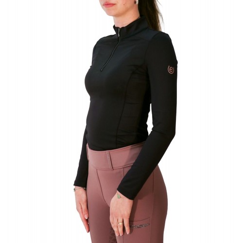 Equestrian Stockholm x HypoStore Velvet Lush Bloom Vision Top