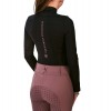 Equestrian Stockholm x HypoStore Velvet Lush Bloom Vision Top