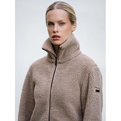 Equestrian Stockholm Teddy Fleece Jacket Sand