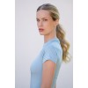 Equestrian Stockholm Ice Blue Dynamic Base Layer Short Sleeve
