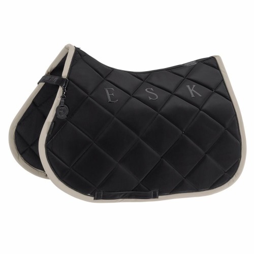 Eskadron SS26 Platinum Saddle Pad Silk Contrast Diamond