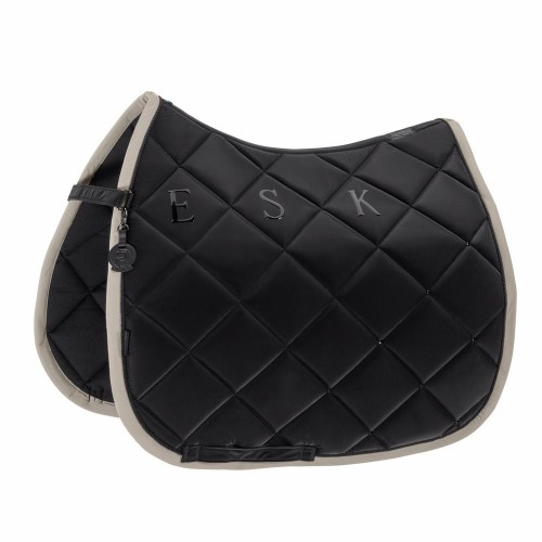 Eskadron SS26 Platinum Saddle Pad Silk Contrast Diamond