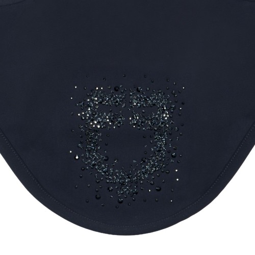Equestro SS26 Fly Veil Rhinestone Logo