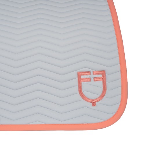 Equestro SS26 Dressage Saddle Pad Wave Quilting