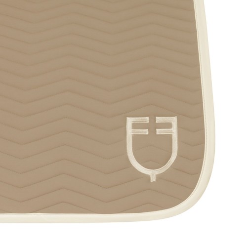 Equestro SS26 Dressage Saddle Pad Wave Quilting