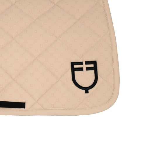 Equestro SS26 Jumping Saddle Pad Monogram Print