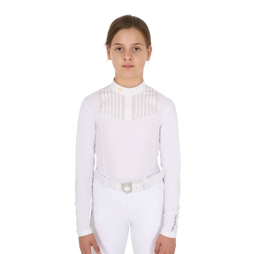 Equestro FW25 Kids Competition shirt Rhinstones