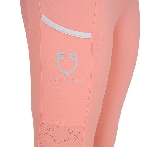 Equestro SS26 Riding Tights Slim Fit Girls