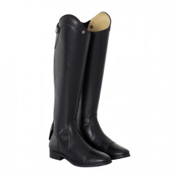 Nemesis unisex slip-on boots with rear zipper