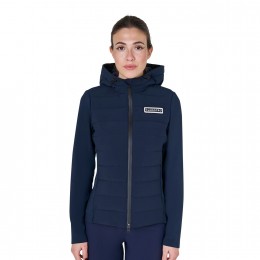 Equestro FW25 с капюшоном пуховый куртка