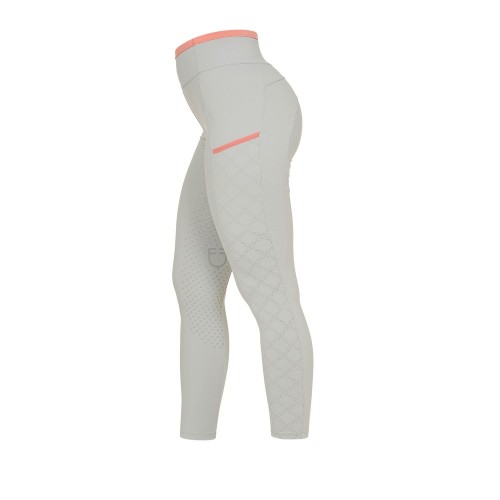 Equestro SS26 Riding Tights Perforated Hyrbid Woman