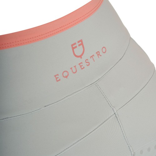 Equestro SS26 Riding Tights Perforated Hyrbid Woman