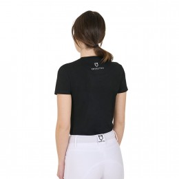 Equestro FW25 футболка Wild Flower женский