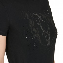 Equestro FW25 футболка Wild Flower женский