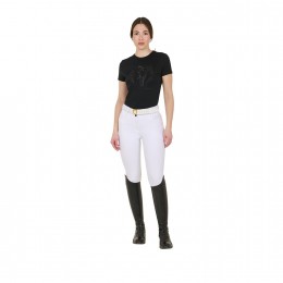 Equestro FW25 футболка Wild Flower женский