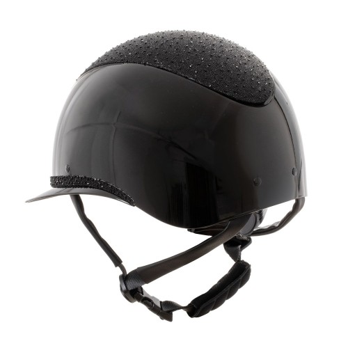 Equestro Helmet Rhinestone Polo Visor