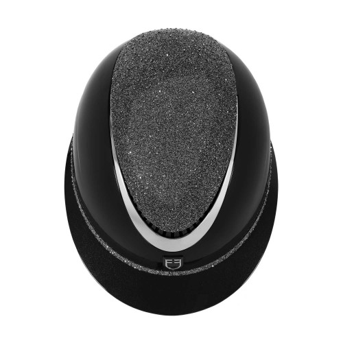 Equestro Helmet Rhinestone Polo Visor