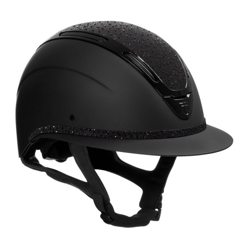 Equestro Helmet Apocalypse Matt Rhinestone